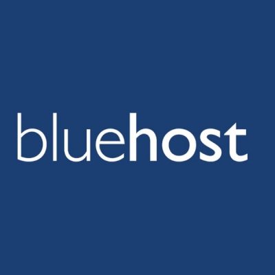 Bluehost website hosting logo